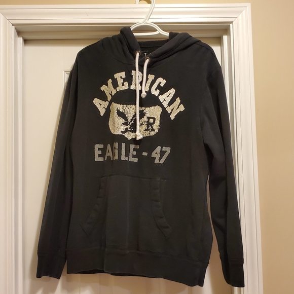 soft black sweatshirt